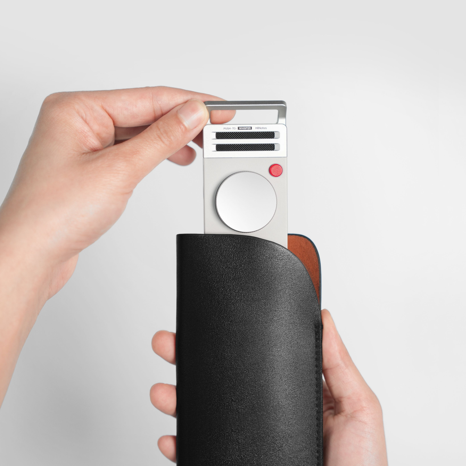 HiDock P1本革ケース